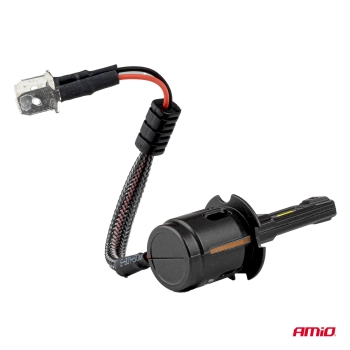 Żarówki samochodowe LED seria F25 PRO BLACK FULL CANBUS H3 68W 12V 24V AMIO-04718