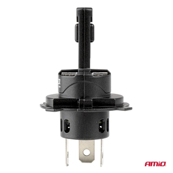 Żarówki samochodowe LED seria F25 PRO BLACK FULL CANBUS H4 H19 70W 12V 24V AMIO-04719
