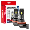 Żarówki samochodowe LED seria F25 PRO BLACK FULL CANBUS H8 H9 H11 H16 68W 12V 24V AMIO-04721