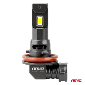Żarówki samochodowe LED seria F25 PRO BLACK FULL CANBUS H8 H9 H11 H16 68W 12V 24V AMIO-04721