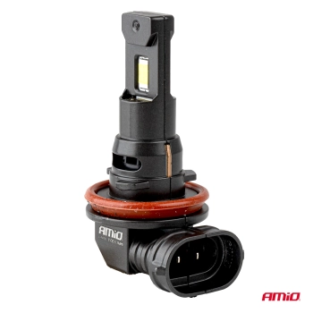Żarówki samochodowe LED seria F25 PRO BLACK FULL CANBUS H8 H9 H11 H16 68W 12V 24V AMIO-04721