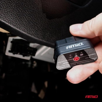 Skaner tester interfejs diagnostyczny AMiO OBD2 BT PIC25K80 DC24K AMIO-04731
