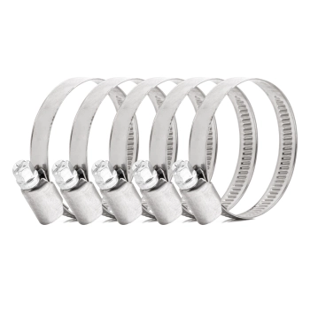 Obejma ślimakowa 5 szt. 32-50mm/9mm W2 AMIO-04587