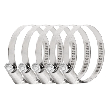 Obejma ślimakowa 5 szt. 40-60mm/9mm W2 AMIO-04588