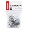 Obejma ślimakowa 5 szt. 12-22 mm/9 mm W2 AMIO-04581
