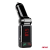 Transmiter samochodowy FM składany 2×USB-A 12V 24V AMIO-04650
