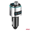 Transmiter samochodowy FM 2×USB-A microSD 12V 24V AMIO-04654