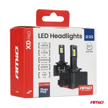 Żarówki samochodowe LED XD PRO D3S FULL CANBUS AMIO-04681