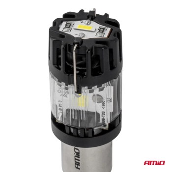 Żarówka LED LumiTec BAY15D P21/5W 12V FULL CANBUS biała 1 szt. AMIO-04689
