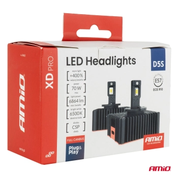 Żarówki samochodowe LED XD PRO D5S FULL CANBUS AMIO-04683