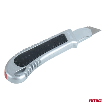 Nożyk uniwersalny aluminiowy 100x18x0,5mm AMIO-04814