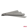 Zestaw ostrzy ze stali węglowej 100x18x0,5mm 10szt. AMIO-04819