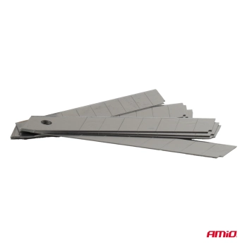 Zestaw ostrzy ze stali węglowej 100x18x0,5mm 10szt. AMIO-04819