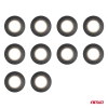 Taśmy izolacyjne PVC zestaw 10szt. czarne 19mm x 10m x 0.13mm AMIO-04845