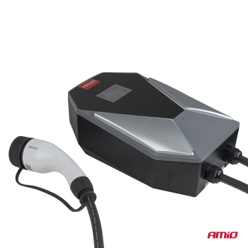 Ścienna ładowarka samochodu elektrycznego EV wallbox trójfazowa 11kW 16A 400V AMIO-04842
