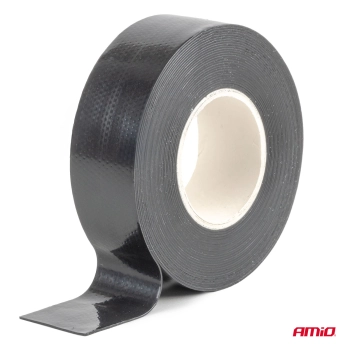 Taśma samowulkanizująca czarna 25mm x 5m x 0.5mm AMIO-04855
