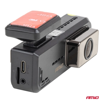 Wideorejestrator samochodowy 2K + 1K WLAN 512 GB WIFI Full HD AMIO-04800