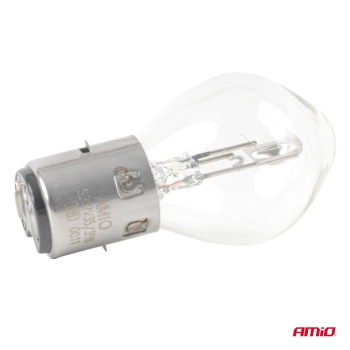 Żarówka halogenowa S2 12V 35/35W BA20d blister AMIO-04919