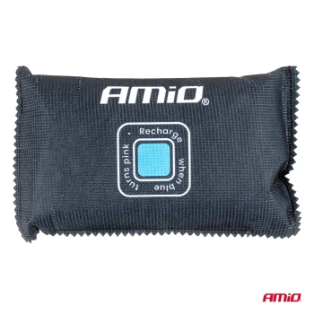 Samochodowy pochłaniacz wilgoci ze wskaźnikiem 3x400g AMIO-04878