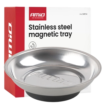 Miska magnetyczna ze stali nierdzewnej 110mm AMIO-04914