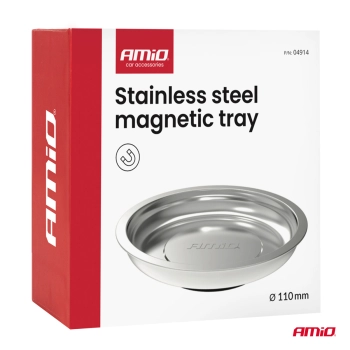Miska magnetyczna ze stali nierdzewnej 110mm AMIO-04914