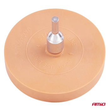 Krążek gumowy do usuwania kleju 88mm AMIO-04926