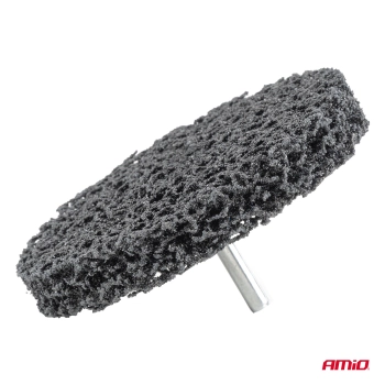 Dysk trzpieniowy z włókniny do usuwania rdzy 100x15x6mm AMIO-04927