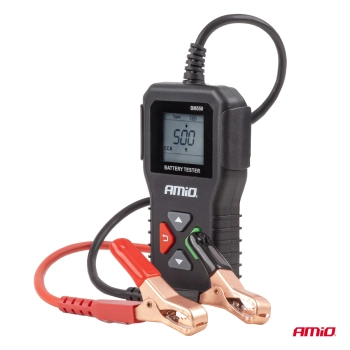 Cyfrowy tester akumulatora 2–220 Ah 6V 12V 24V AMIO-04920