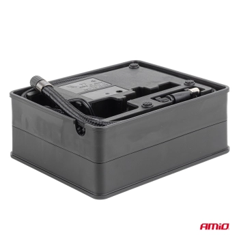 Zestaw naprawczy do opon z kompresorem 19mm 12V AMIO-04929