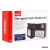 Zestaw naprawczy do opon z kompresorem 19mm 12V AMIO-04929