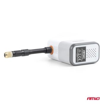 Mini kompresor rowerowy bezprzewodowy bezszczotkowy z wyświetlaczem LED 40W USB-C AMIO-04946