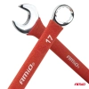 Zestaw kluczy płasko-oczkowych CRV 6-22mm 12szt. AMIO-04976