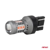Żarówki LED STANDARD 7443 W21/5W 3030 15SMD czerwone 12V 24V AMIO-04999