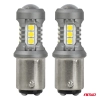 Żarówki LED STANDARD BAY15D P21/5W 3030 15SMD białe 12V 24V AMIO-05003