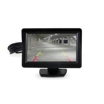 Wyświetlacz monitor do kamery cofania TFT01 4,3" kolor AMIO-01020