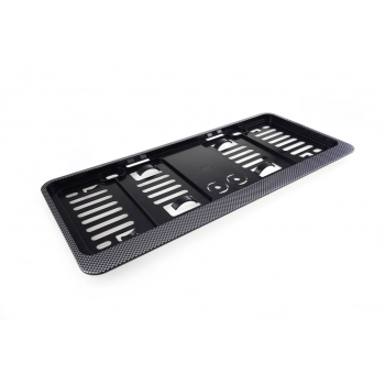 Ramka tablicy rejestracyjnej carbon krótka USA AMIO-02795