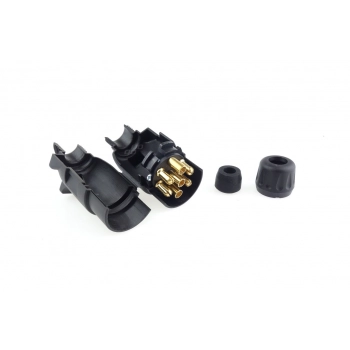 Wtyczka przyczepy 7 PIN z nakrętką AMIO-02144