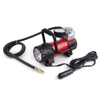 Kompresor samochodowy pompka 12V LED ACOMP-06 AMIO-02180