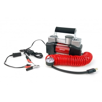 Kompresor samochodowy ACOMP-4 metalowy 12V dwutłokowy AMIO-01136