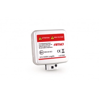 Żarówka ksenonowa żarnik xenon D1S 5500K AMiO LONG LIFE AMIO-01969
