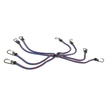Linki elastyczne gumy do mocowania bagażu 8-ramienne 60 cm o7 mm BSTRAP-01 AMIO-01146