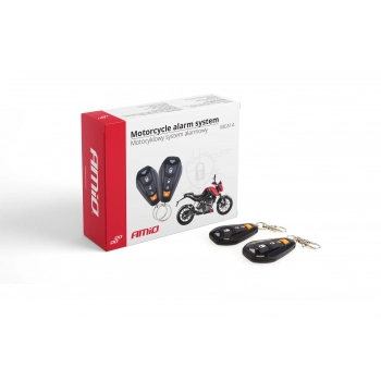 Uniwersalny alarm motocyklowy z pilotami MCA14 AMIO-01103