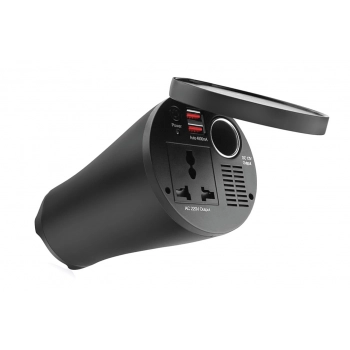 Przetwornica napięcia w kształcie kubka 12V/230V 150W/300W 2xUSB PI02 AMIO-02469