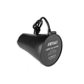 Przetwornica napięcia w kształcie kubka 12V/230V 150W/300W 2xUSB PI02 AMIO-02469