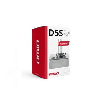 Żarówka ksenonowa żarnik hid xenon D5S 5000K AMiO PREMIUM AMIO-01220