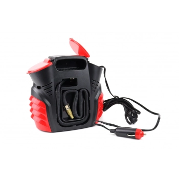 Kompresor samochodowy cyfrowy LED LCD 12V ACOMP-16 AMIO-02641