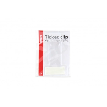 Klips uchwyt na bilet parkingowy AMIO-02601