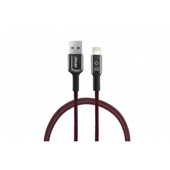 Kabel USB iphone Lightning z diodą LED 1 m UC-10 AMIO-02527