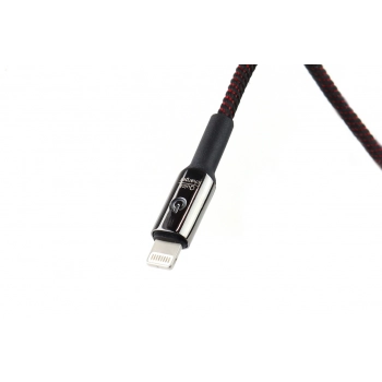 Kabel USB iphone Lightning z diodą LED 1 m UC-10 AMIO-02527