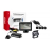 Zestaw czujników parkowania TFT01 4,3" z kamerą HD-501-IR 4 sensory czarne